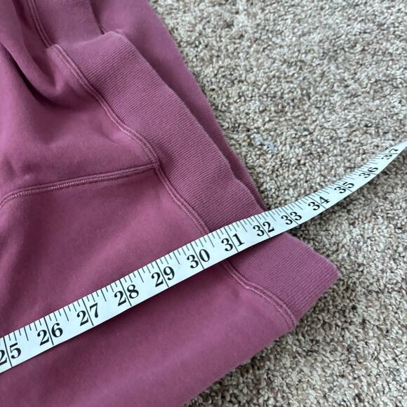 Lululemon Broken Beats Sweater Dress Cotton Plumful Sz L Athleisure - Picture 9 of 10